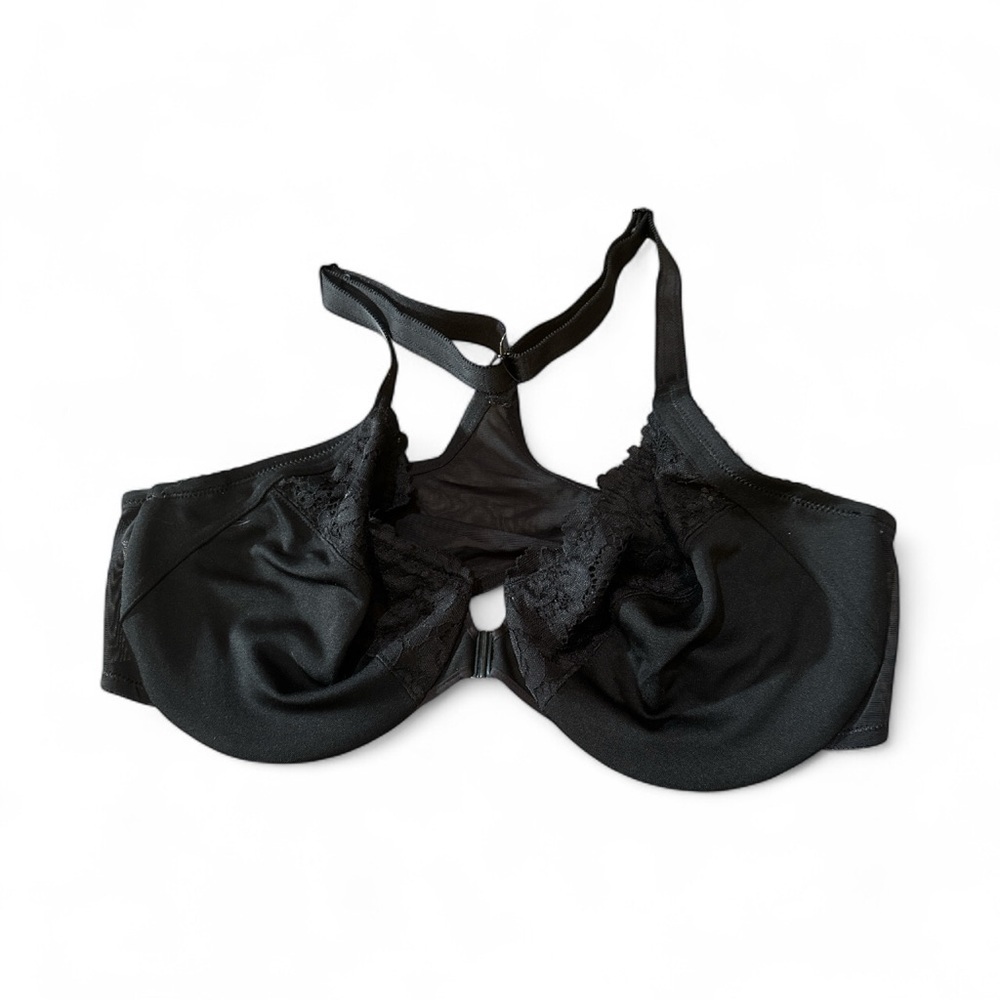 Delimira Front Close Bra Black Size 38DD - Picture 2 of 8